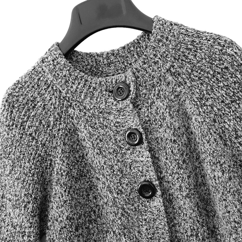 Charter Club Swing Style Sweater, Black/White/Gray, PP, PXS, 0P, 2P, 4P - Picture 4 of 9